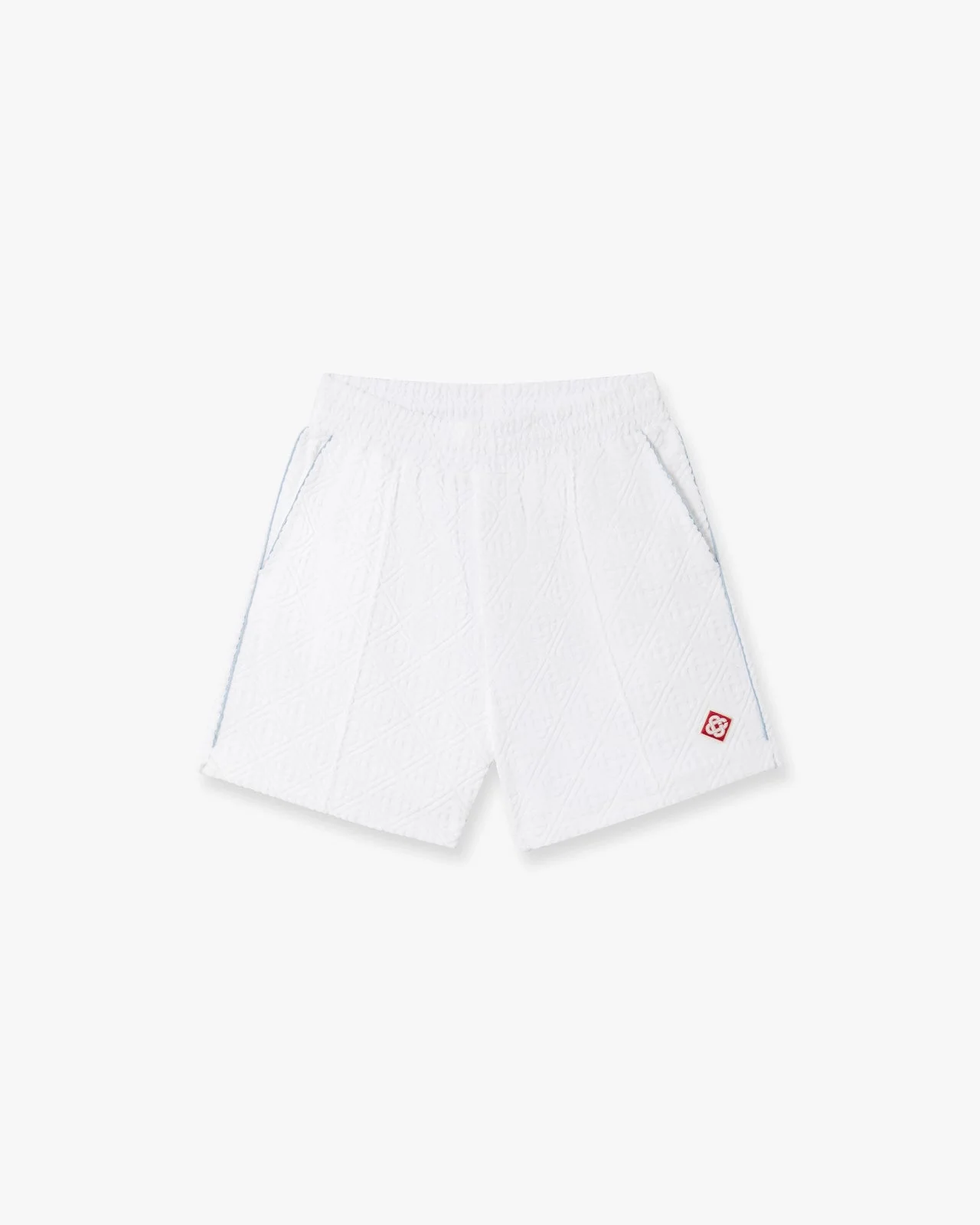 White Towelling Shorts | Casablanca Paris - 1