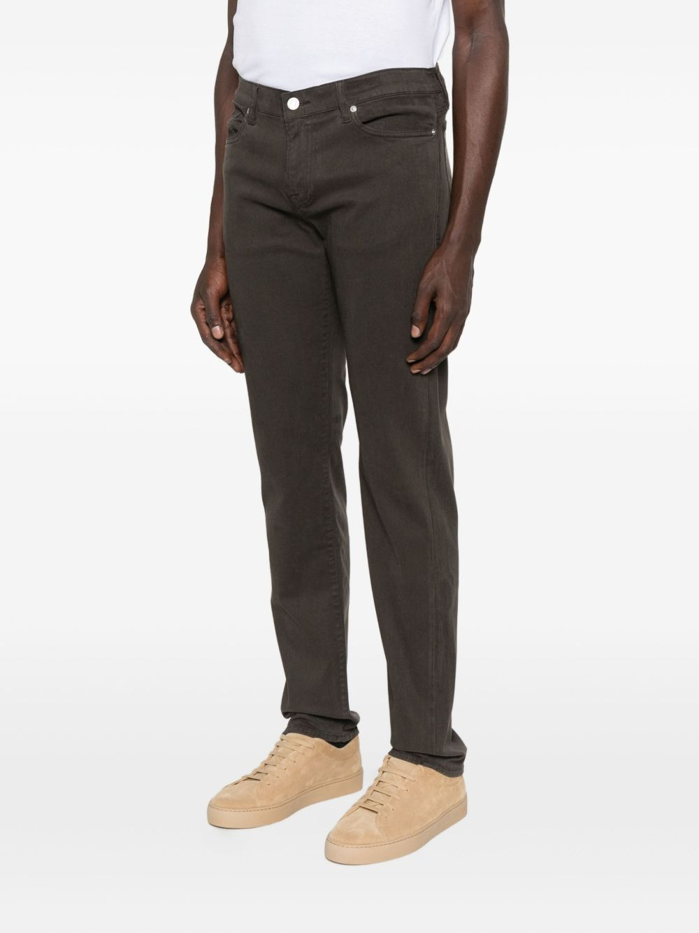 mid-rise slim-fit jeans - 3