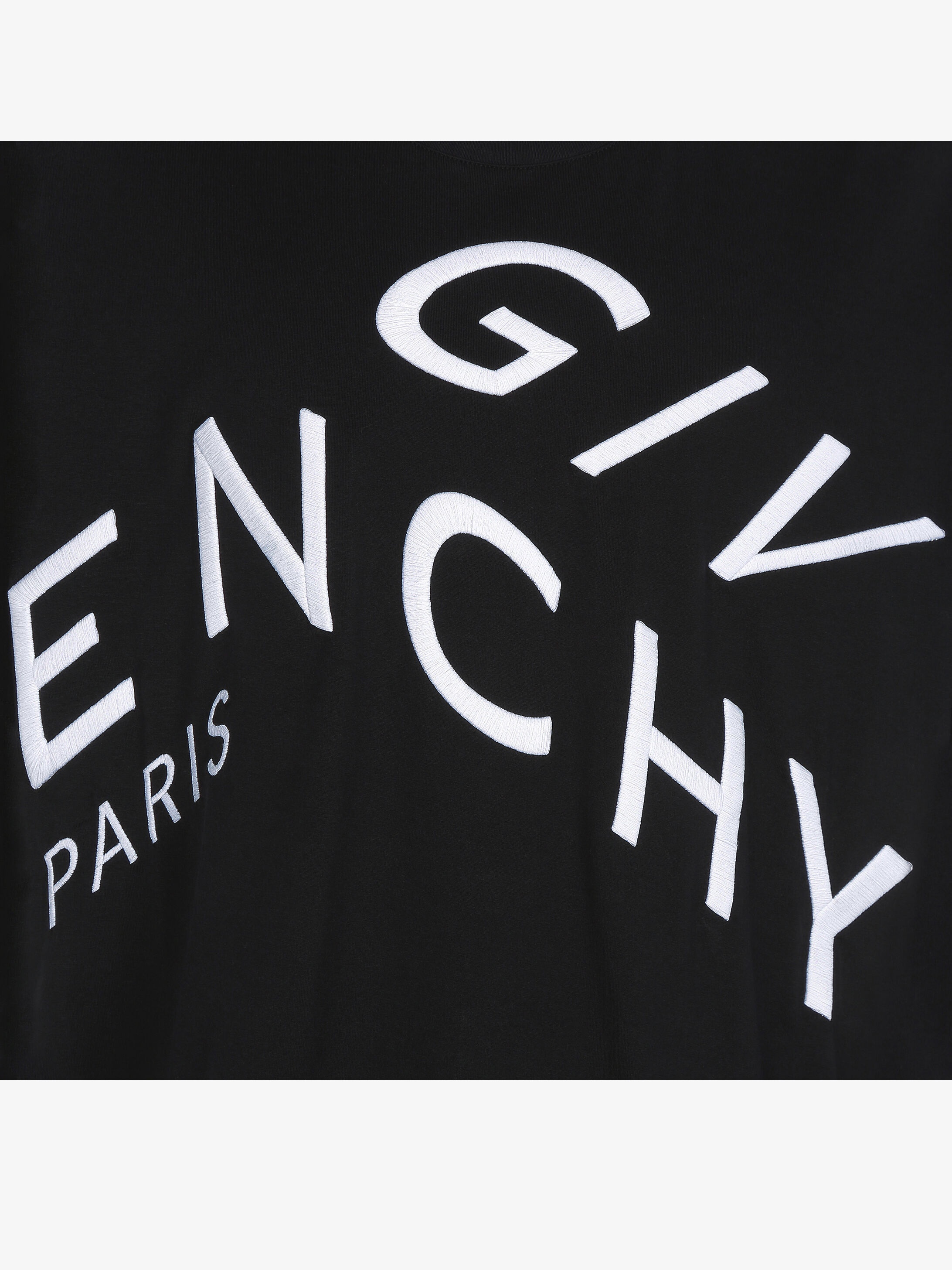 GIVENCHY Refracted slim fit embroidered t-shirt - 5