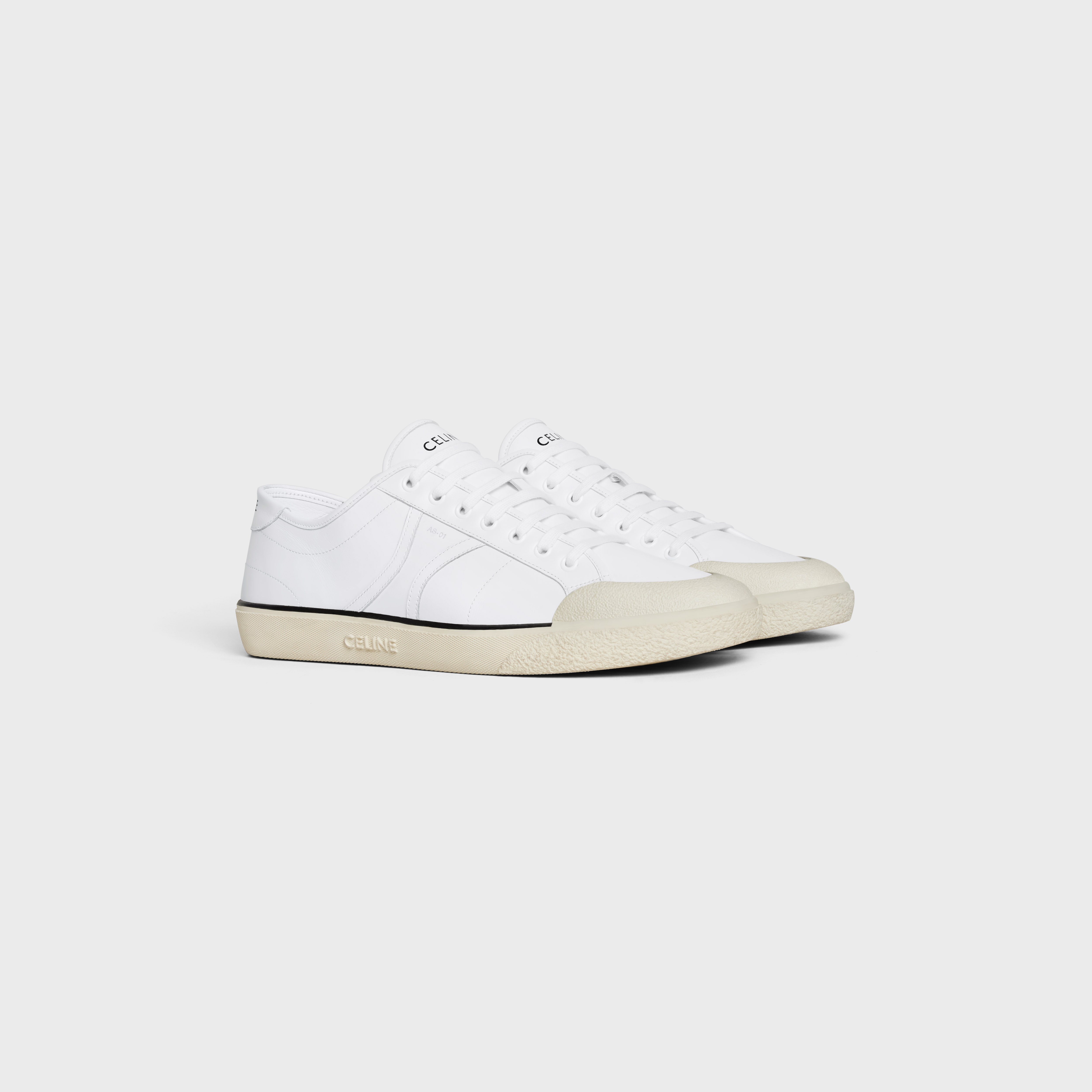 AS-01 LOW LACE-UP CELINE ALAN SNEAKER in CALFSKIN - 2