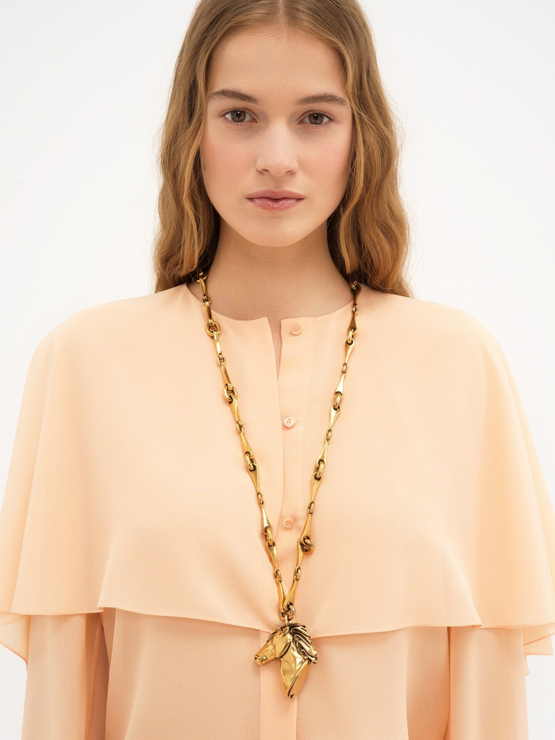 Chloé THE CHAIN HORSE NECKLACE outlook