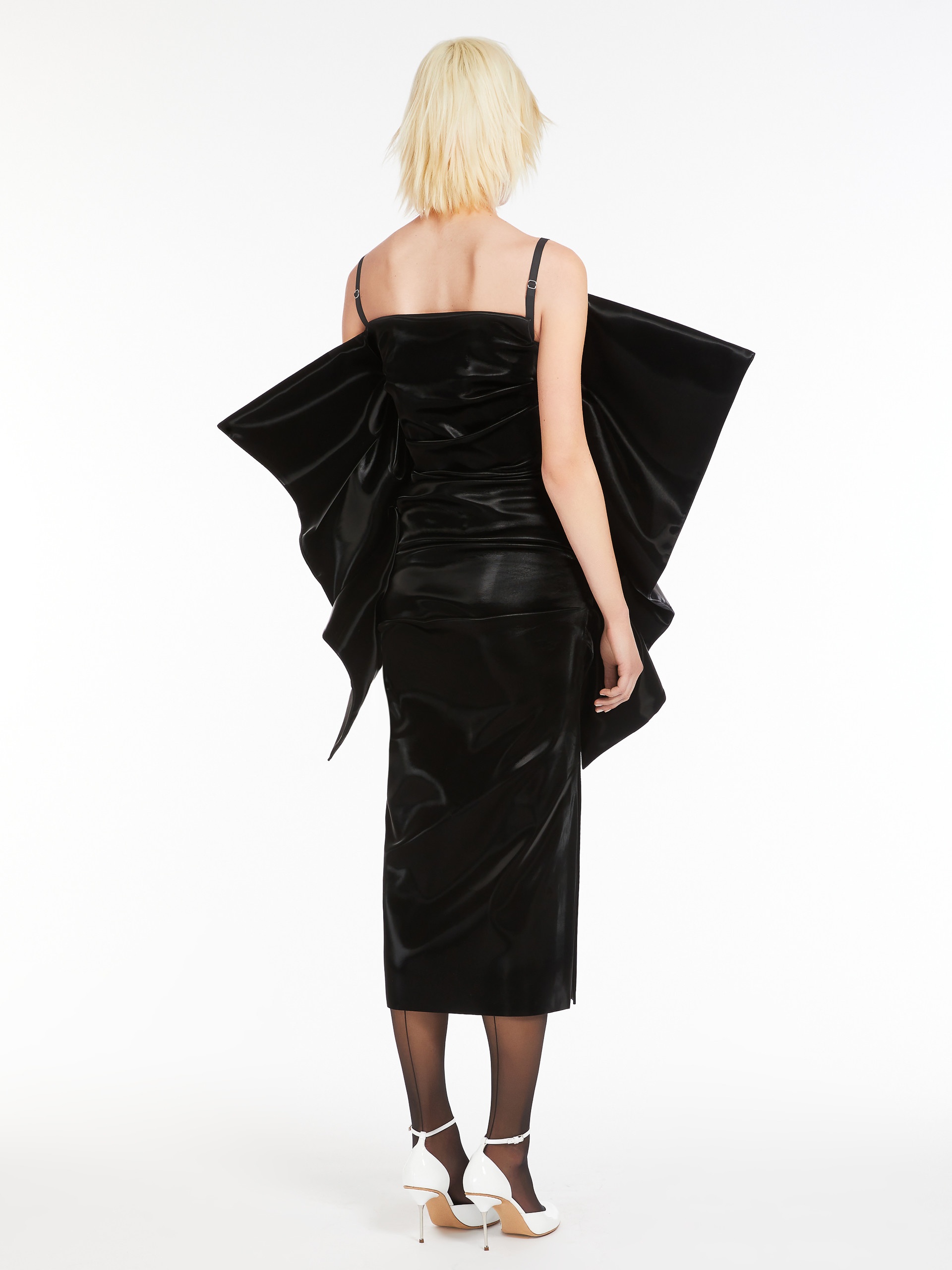 ALACRE1234 Dress with oversize flounce - 4