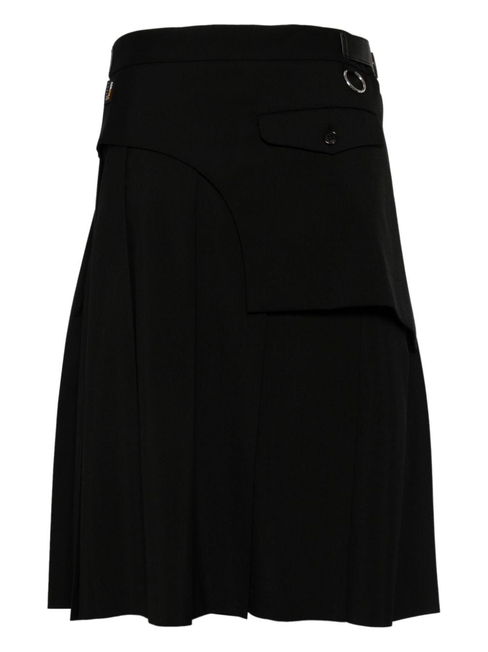 pleated midi skirt - 2