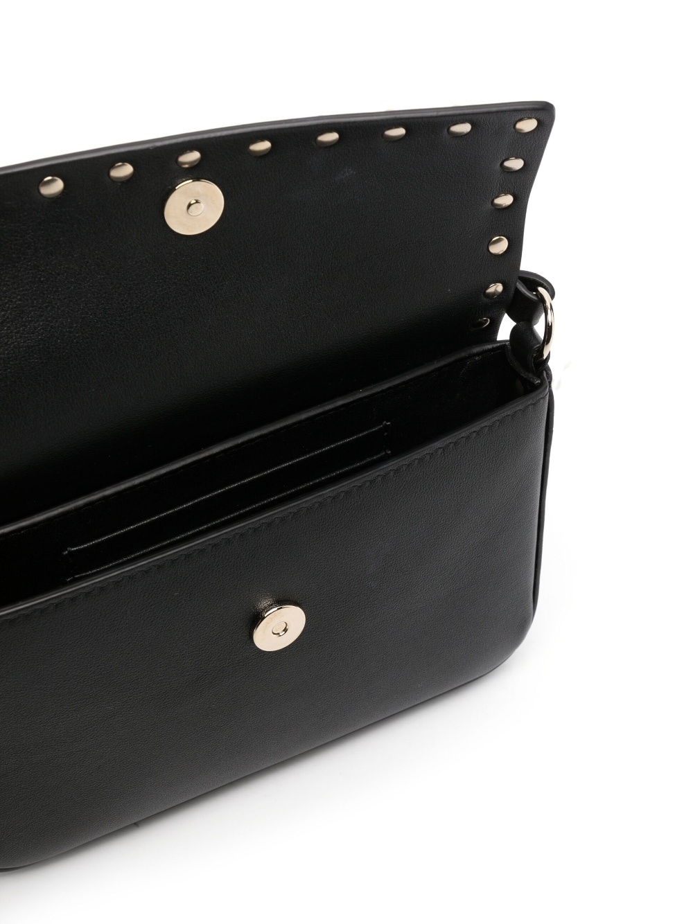 stud-detail leather shoulder bag - 5