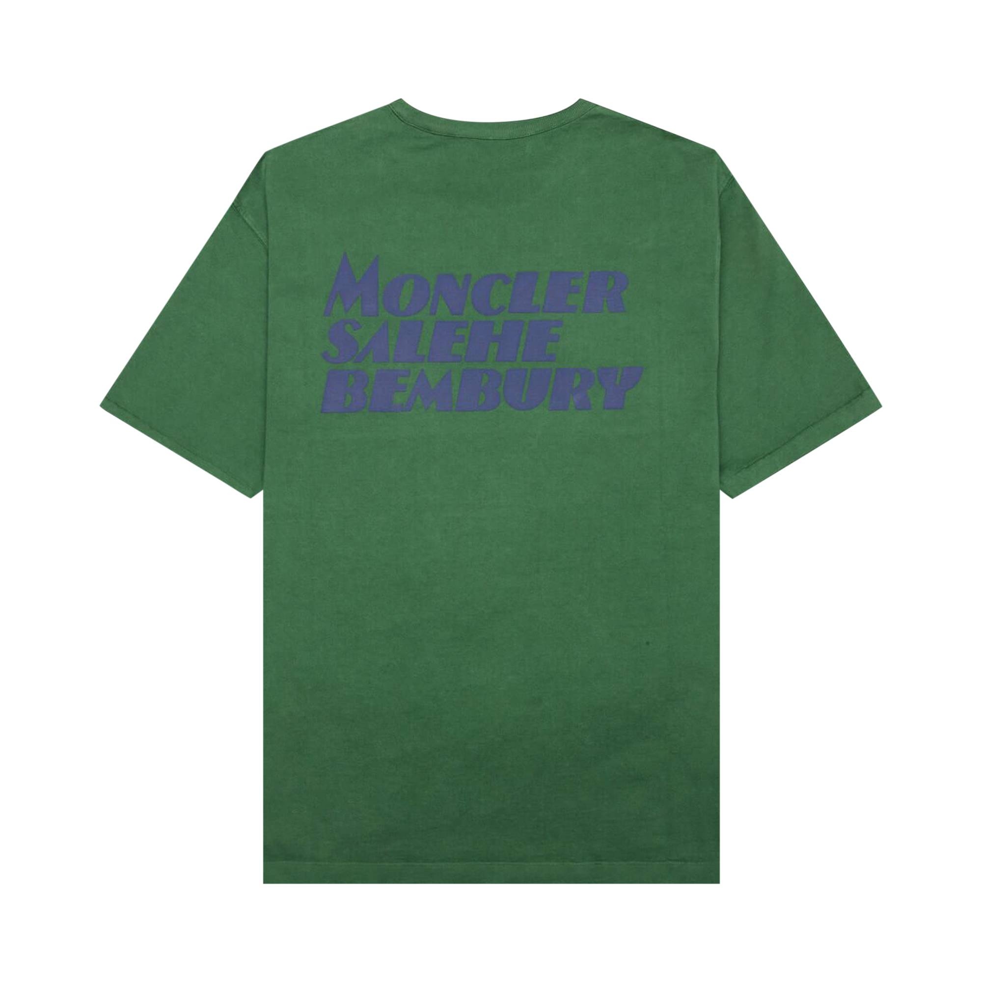 Moncler Genius x Salehe Bembury T-Shirt 'Green' - 2