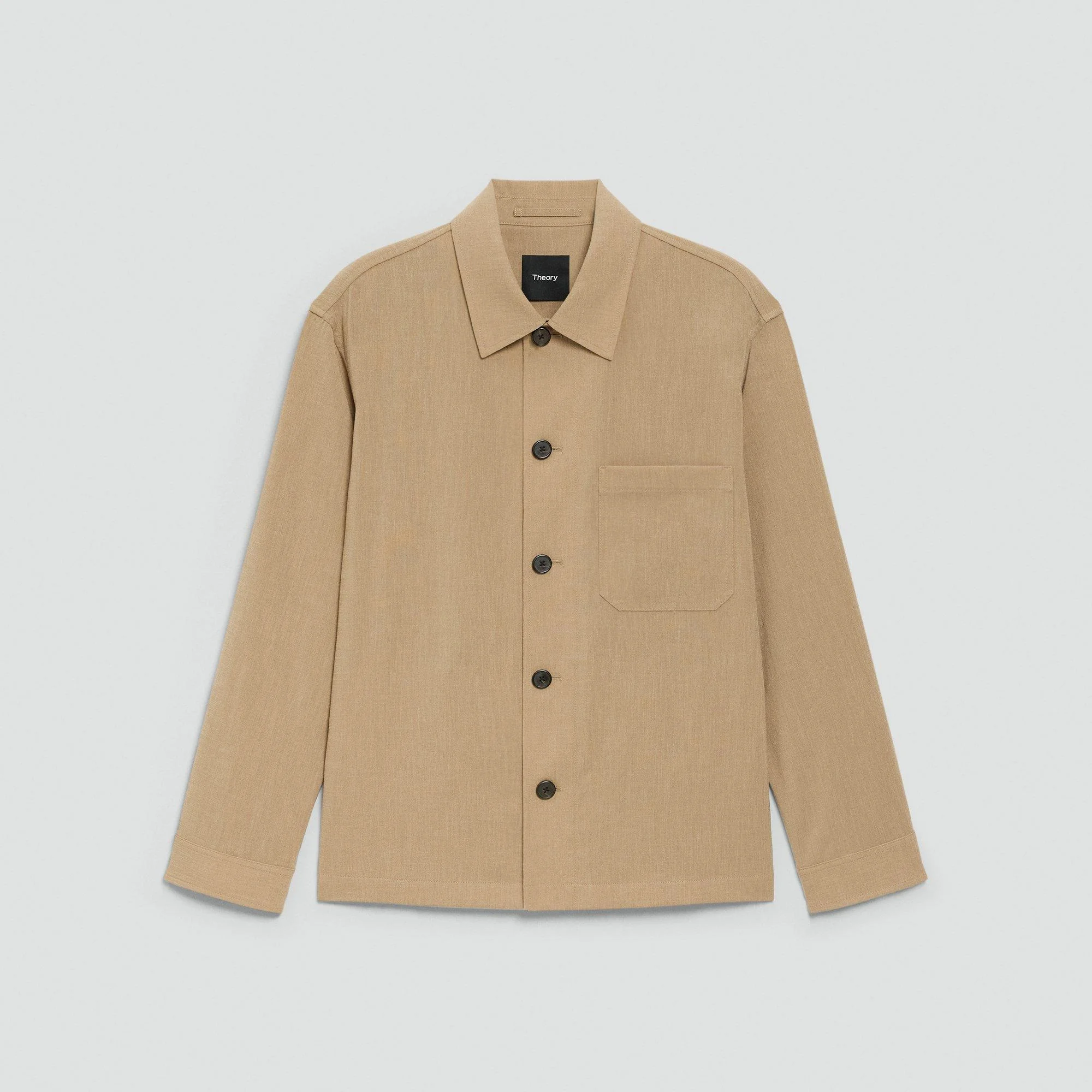 Shirt Jacket in Performance Suiting - 1