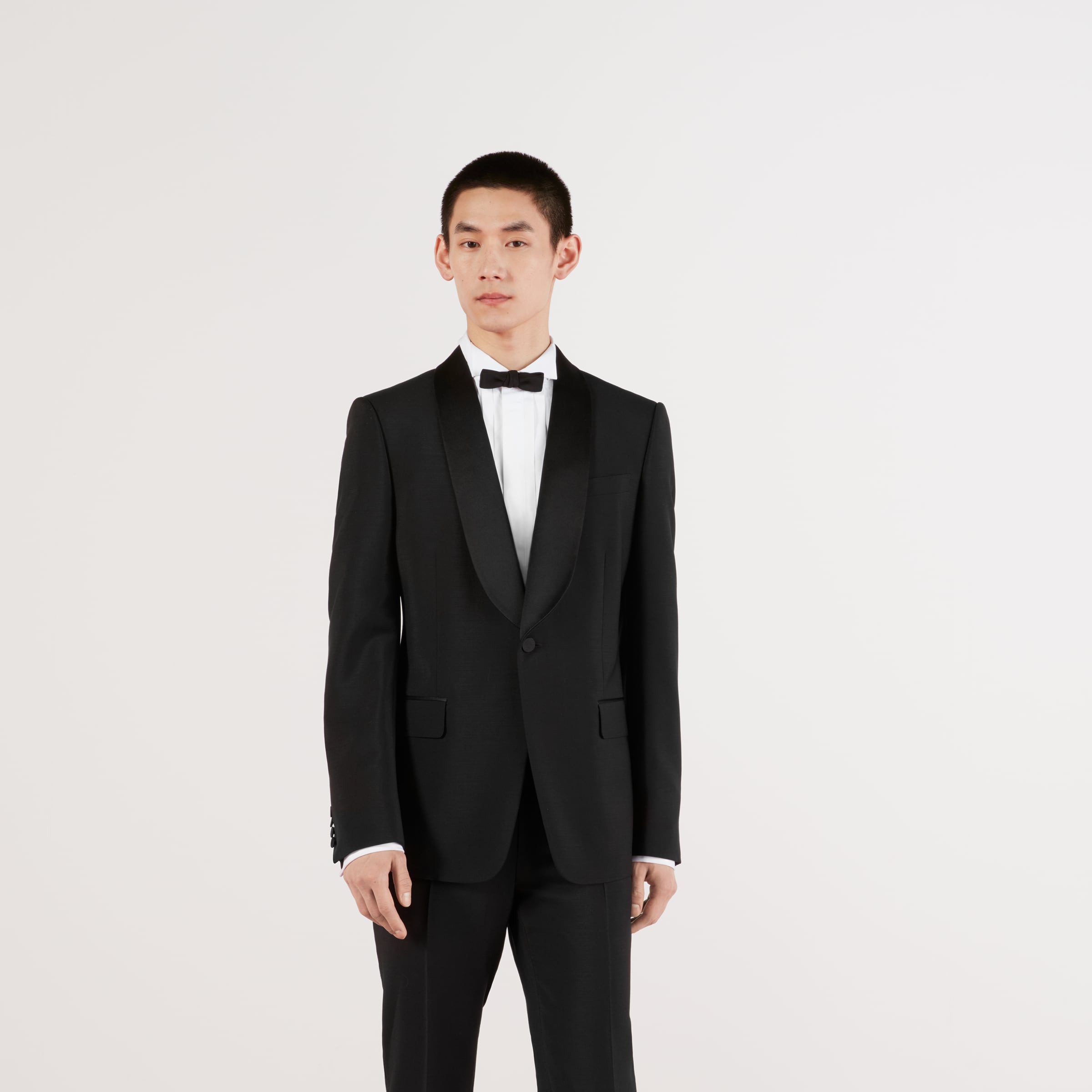 Slim fit wool suit - 3