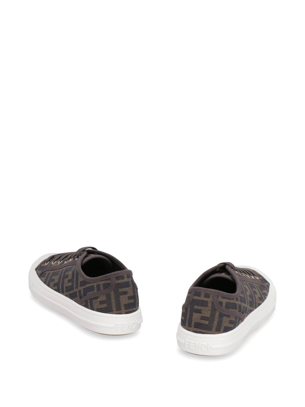FF-motif Domino sneakers - 4