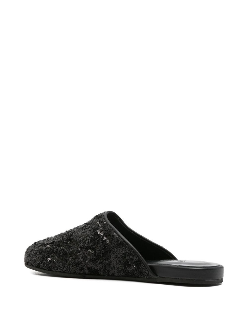 The Slipper sequined mules 3