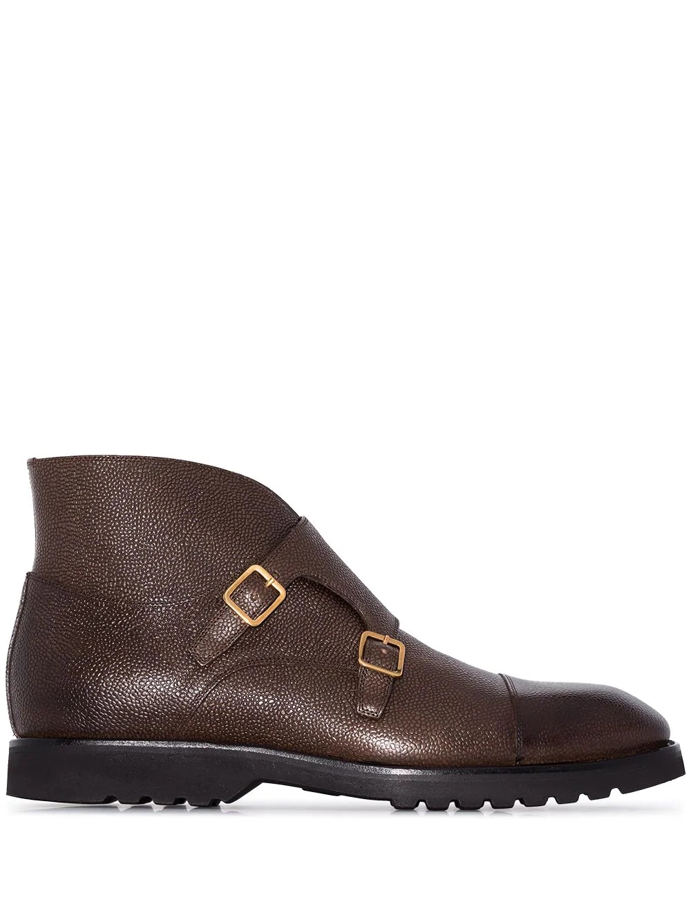 monk strap ankle boots - 1