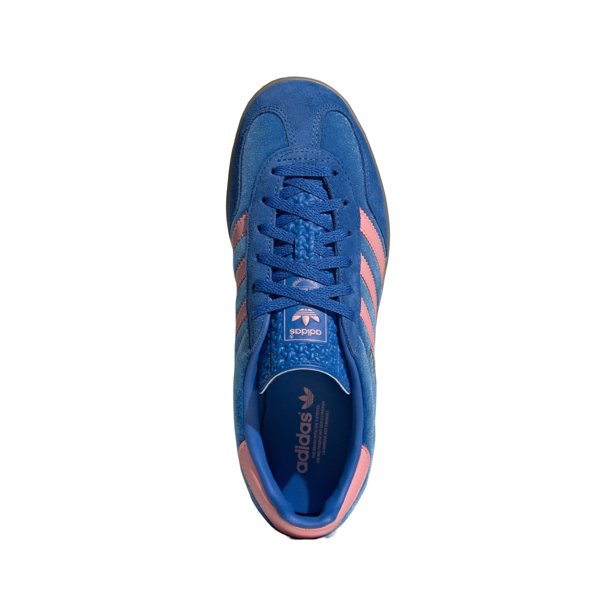 (WMNS) adidas Gazelle Indoor 'Blue Semi Pink Spark' IG6785 - 5
