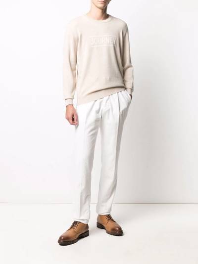 Brunello Cucinelli Journey crew-neck jumper outlook