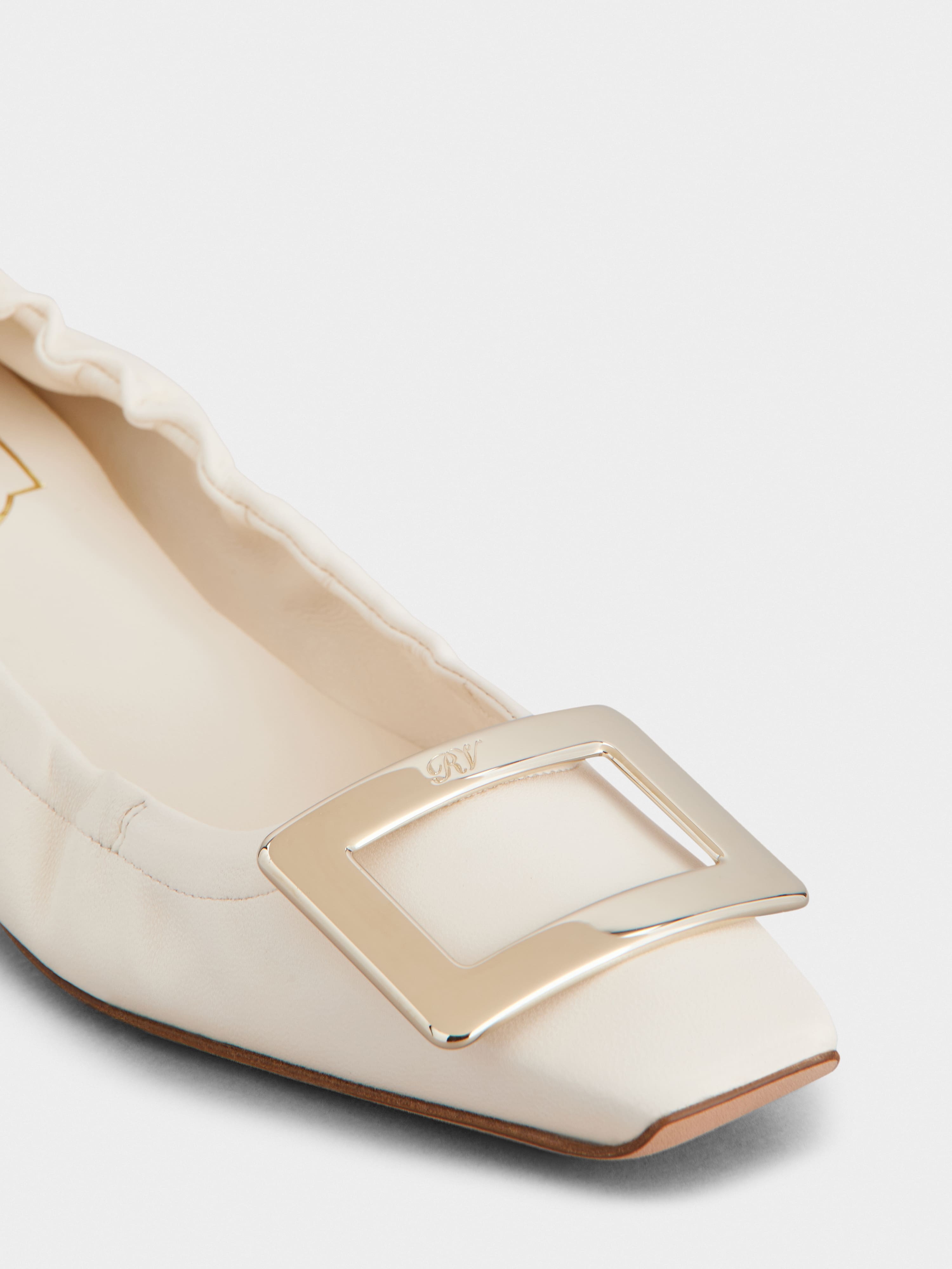 Belle Vivier Ballerinas in leather - 3