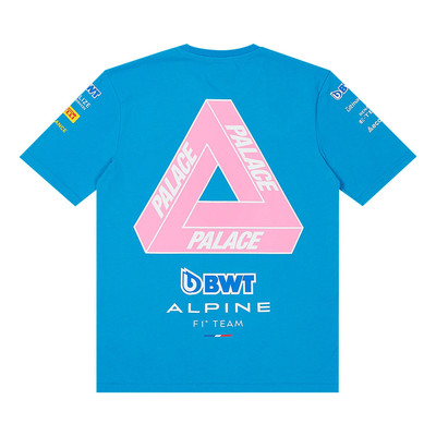 PALACE Palace x Kappa For Alpine T-Shirt 'Blue' outlook