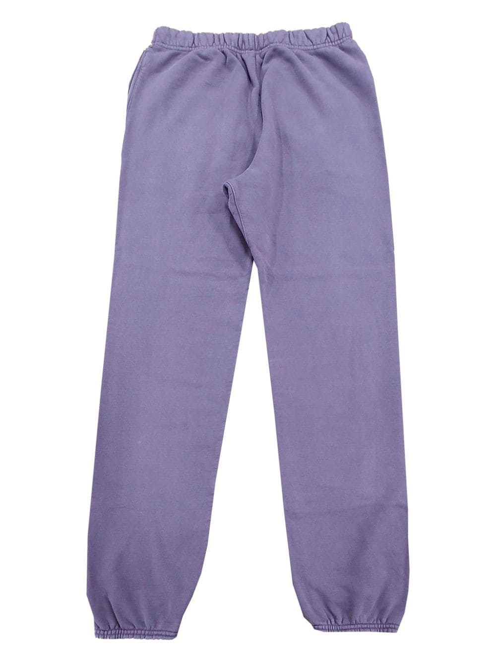 slogan-print track pants - 2