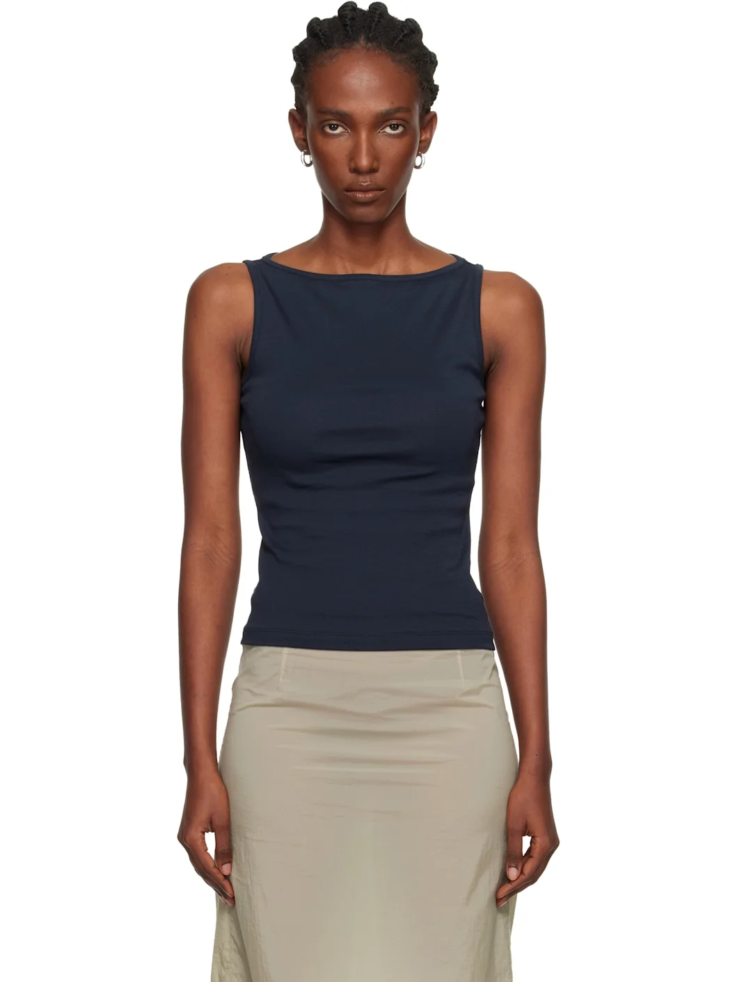 Navy Timmi Tank Top - 1