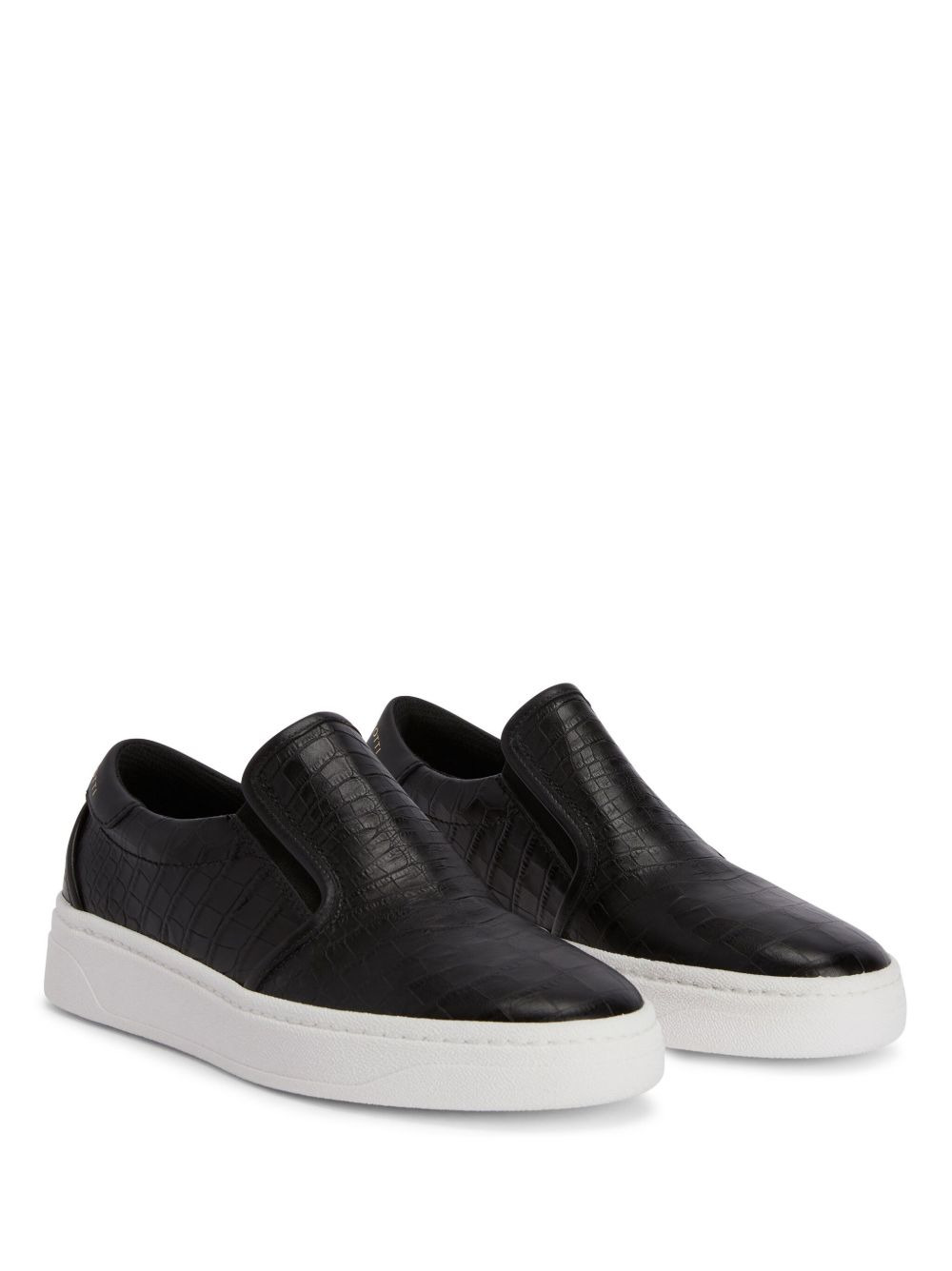 GZ94 crocodile-embossed sneakers - 2