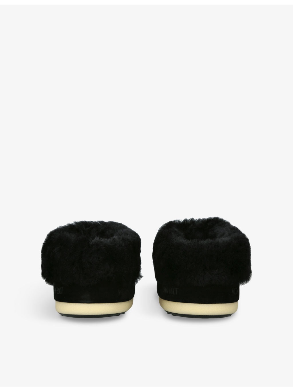 Bead-embellished suede mules - 4