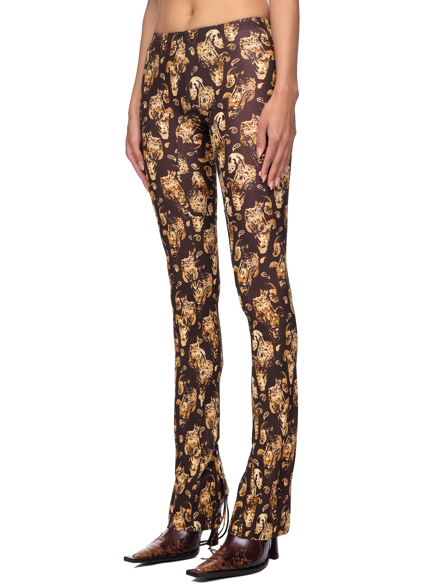Paisley Print Leggings - 2