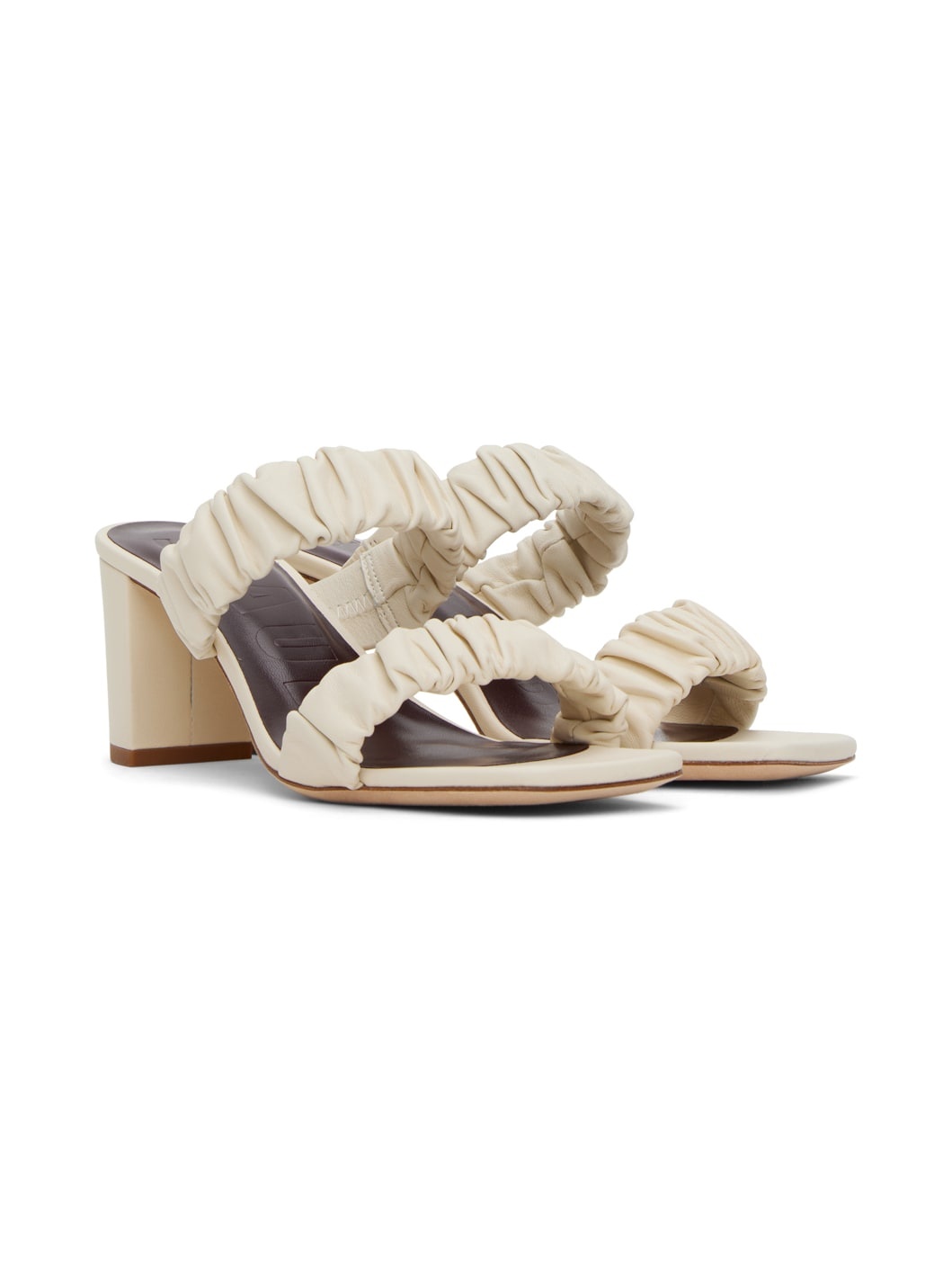 Off-White Frankie Heeled Sandals - 4