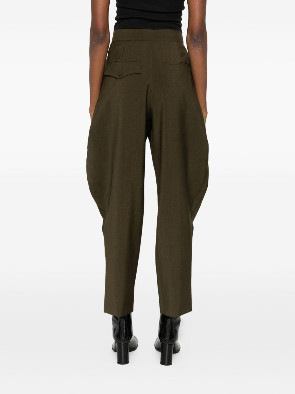 pleated trousers - 4