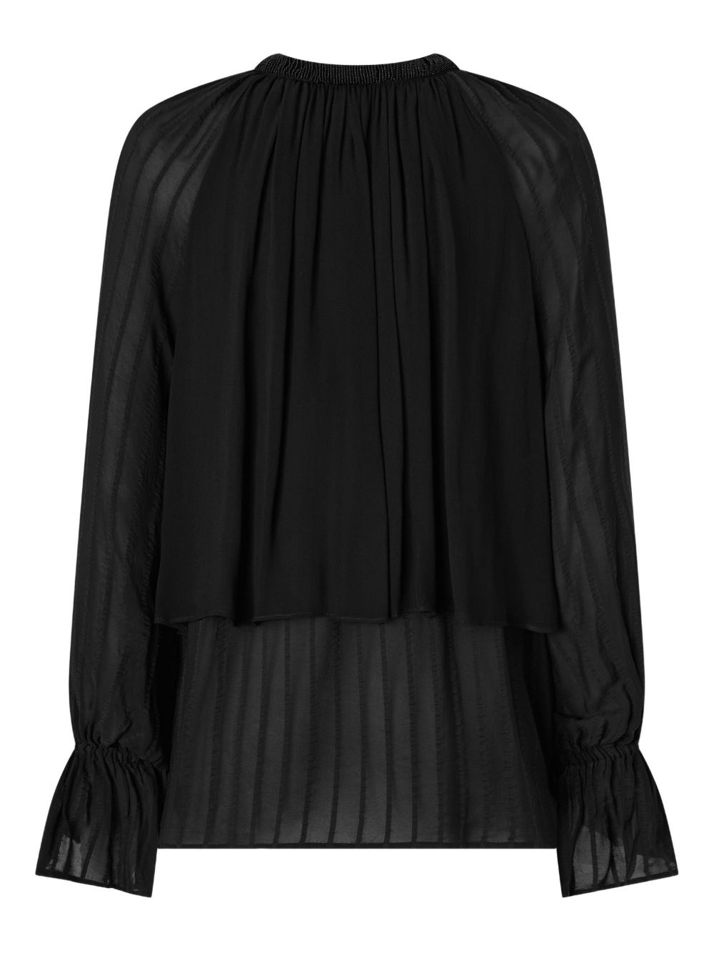 pleated blouse - 2