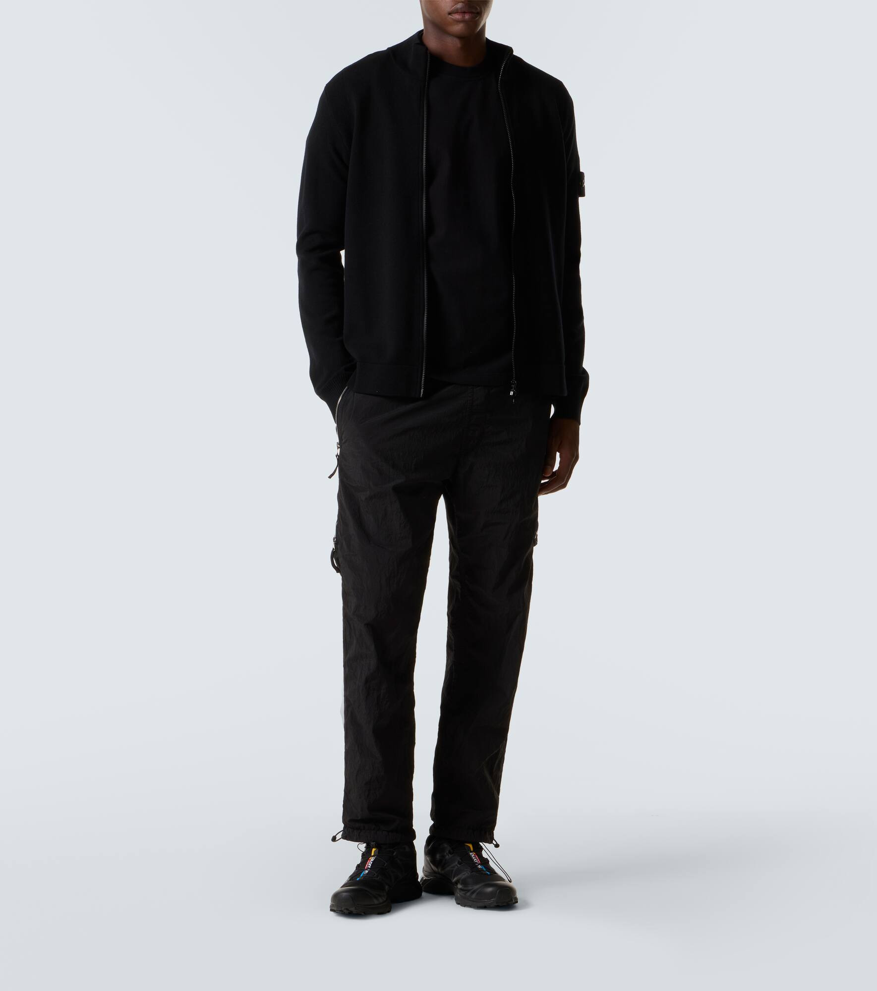 Embroidered cotton jersey T-shirt - 2