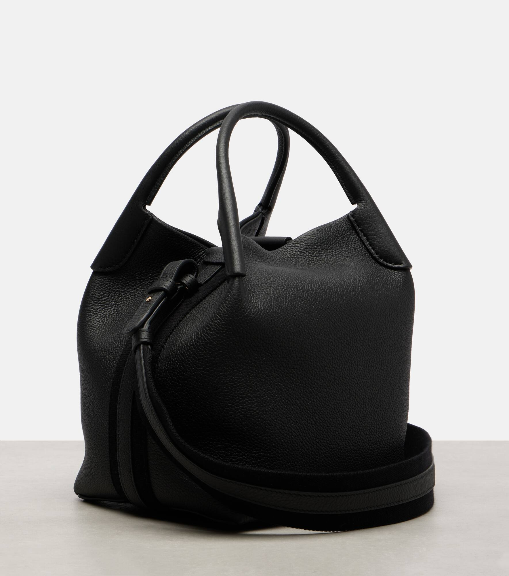 Bale Small leather bucket bag - 4