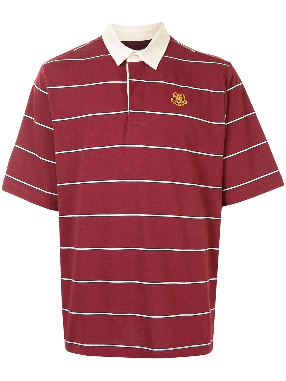 striped Tiger polo shirt - 1