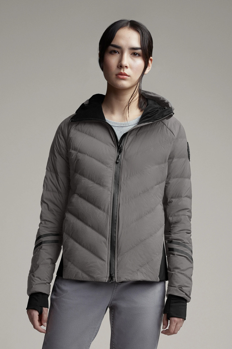 WOMEN'S HYBRIDGE CW DOWN BOMBER JACKET BLACK LABEL 3