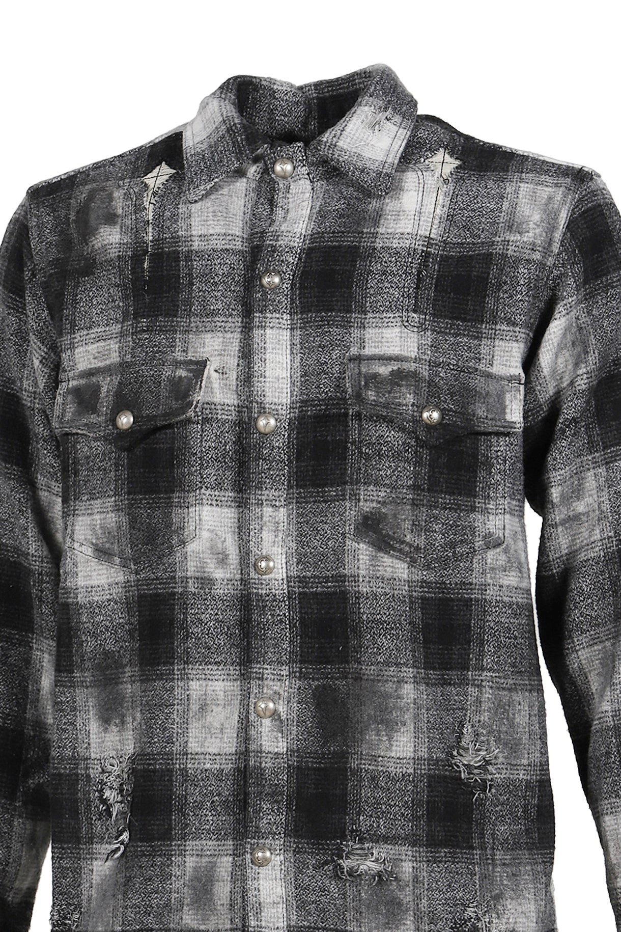 ANGELS DAMAGED SHIRT / BLK - 4