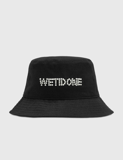 We11done Pearl Logo Bucket Hat outlook