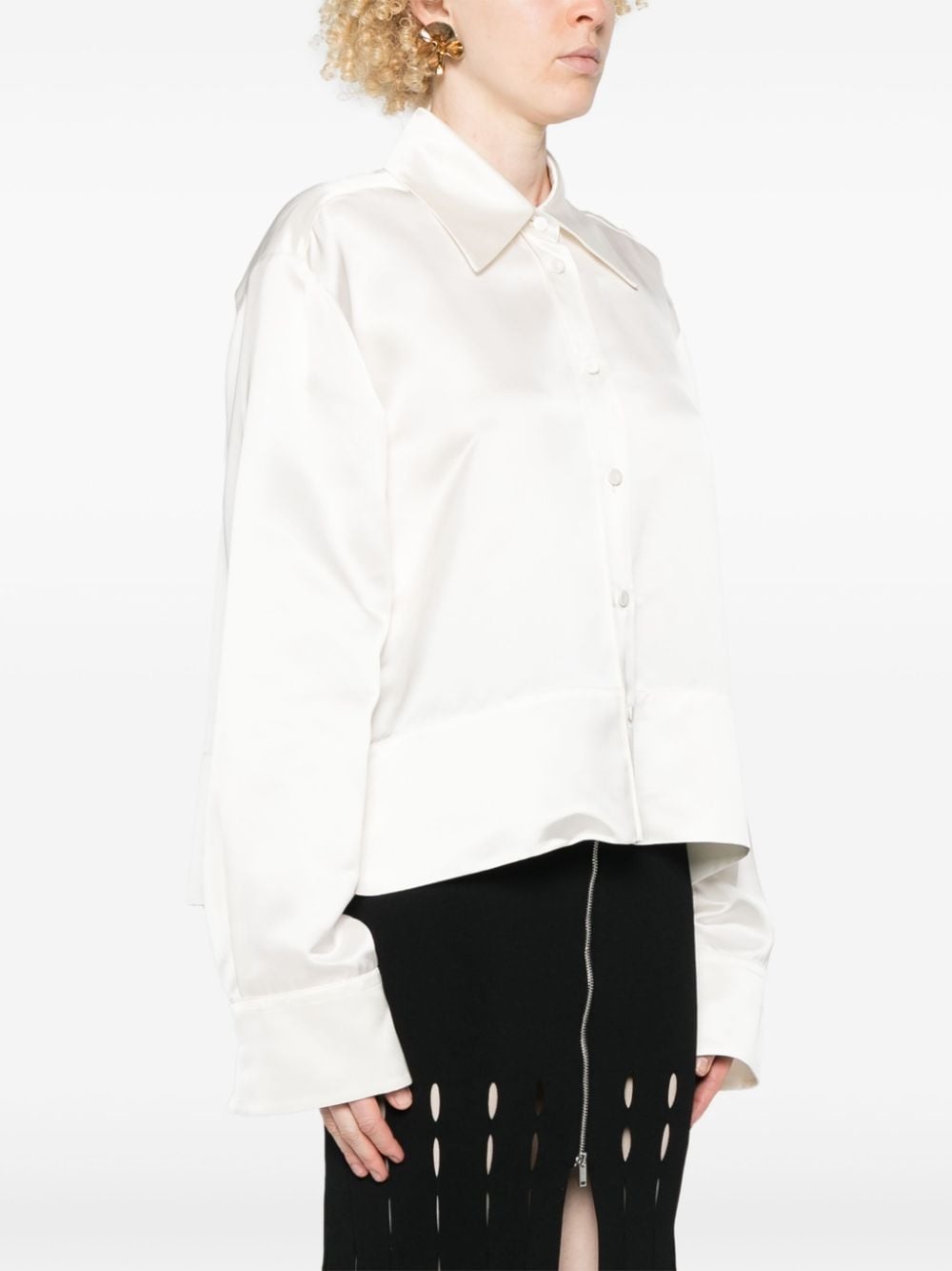 box-pleat shirt - 3