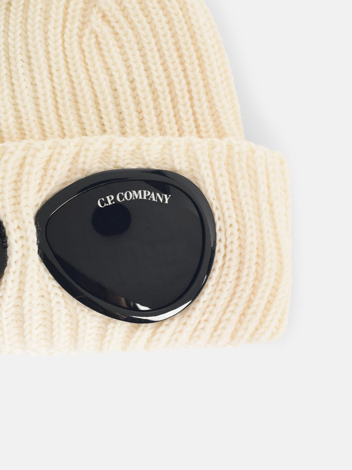 CREAM MERINO WOOL BEANIE - 3