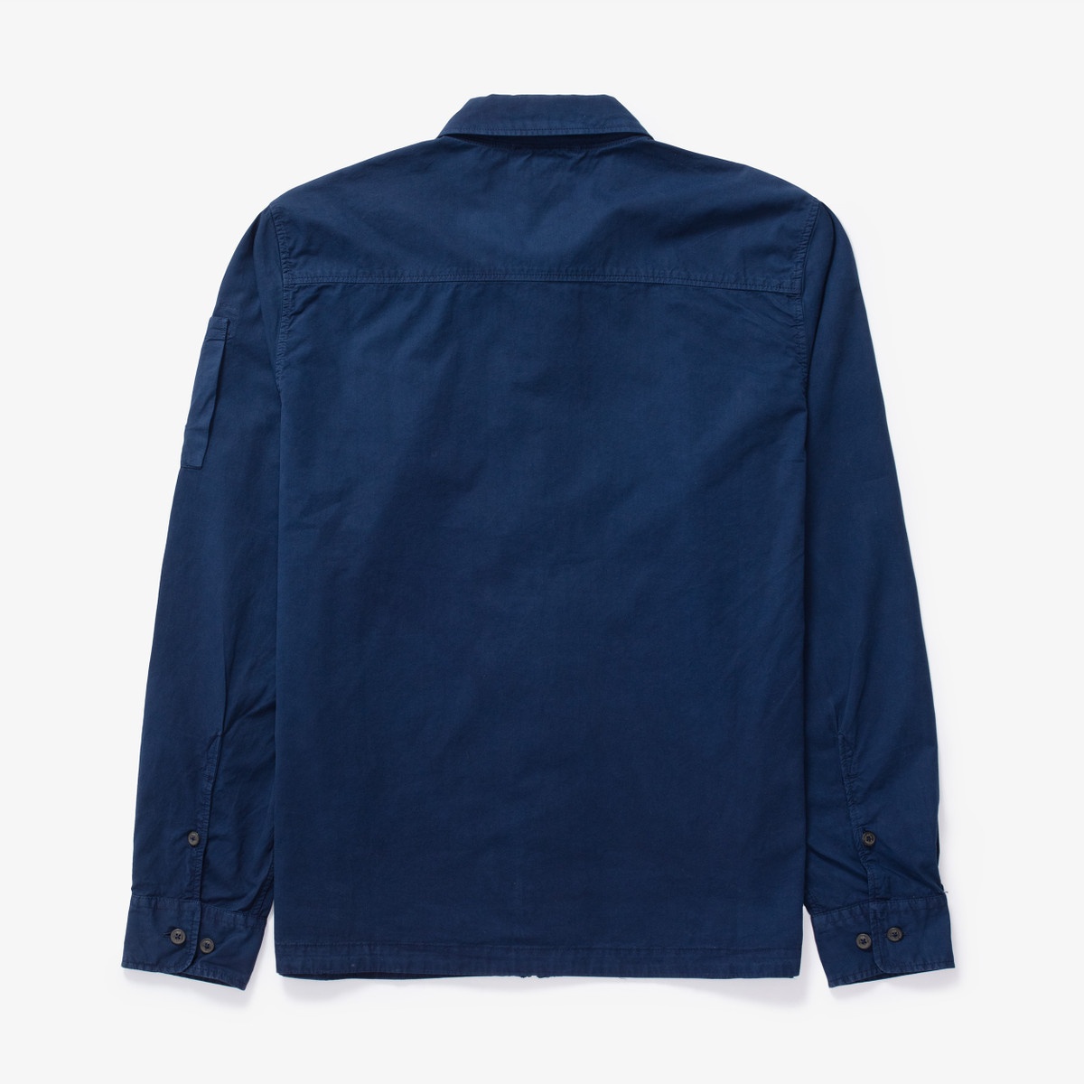 Organic Gabardine Zipped Overshirt - 2