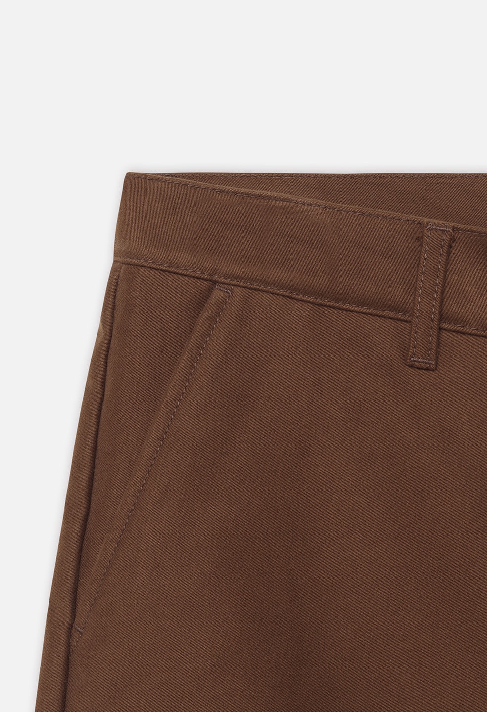 HIGH RISE STRAIGHT MOLESKIN PANT - 5