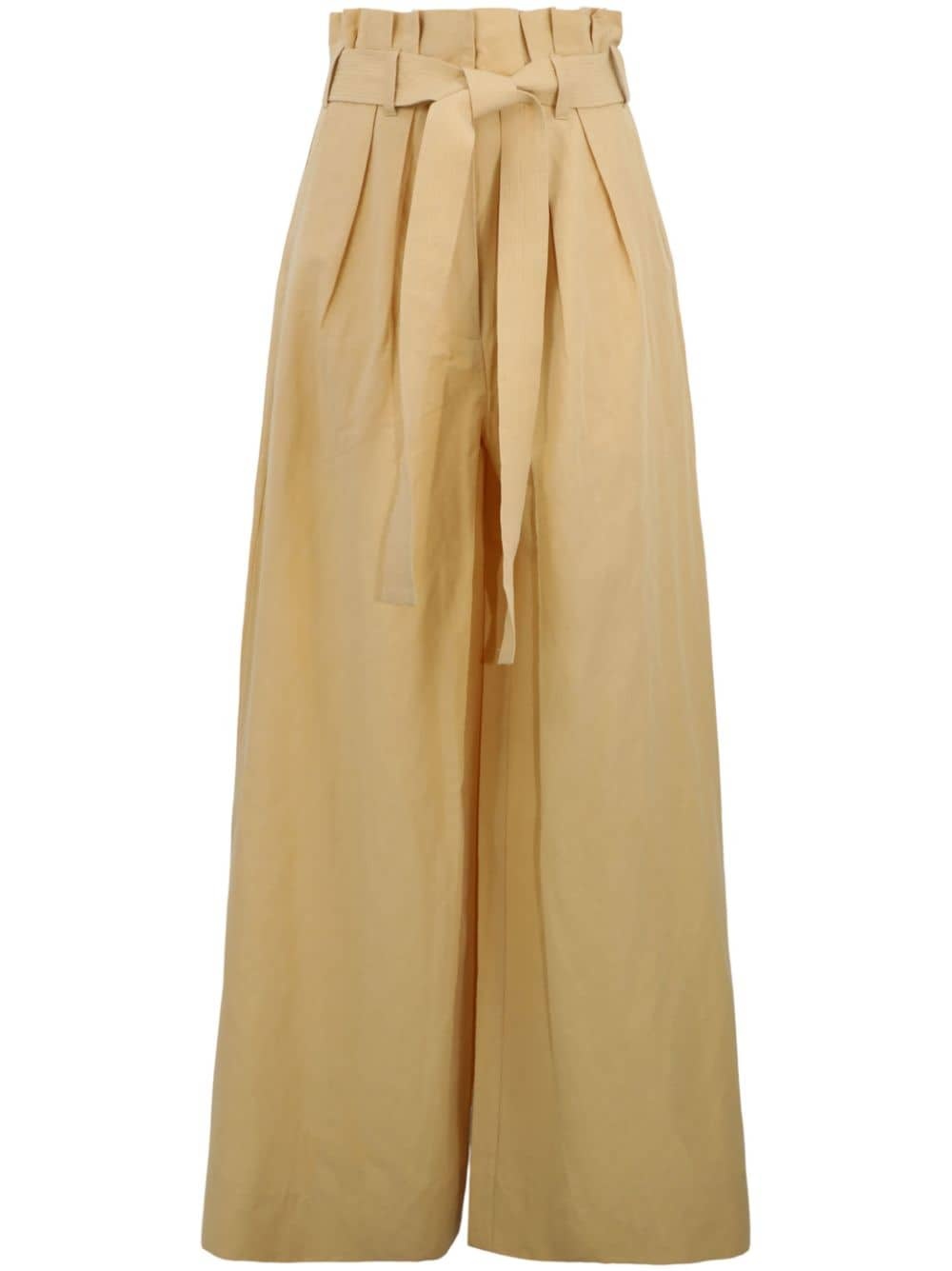 Gitana tie-waist palazzo pants - 1