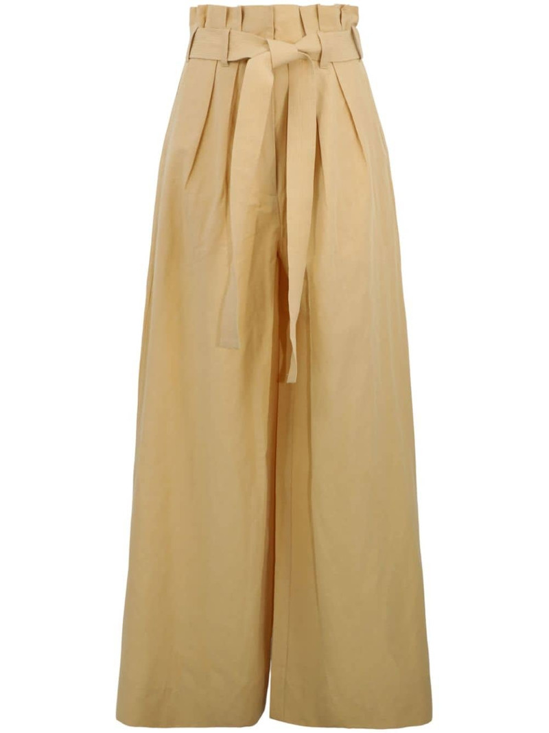 Gitana tie-waist palazzo pants 1