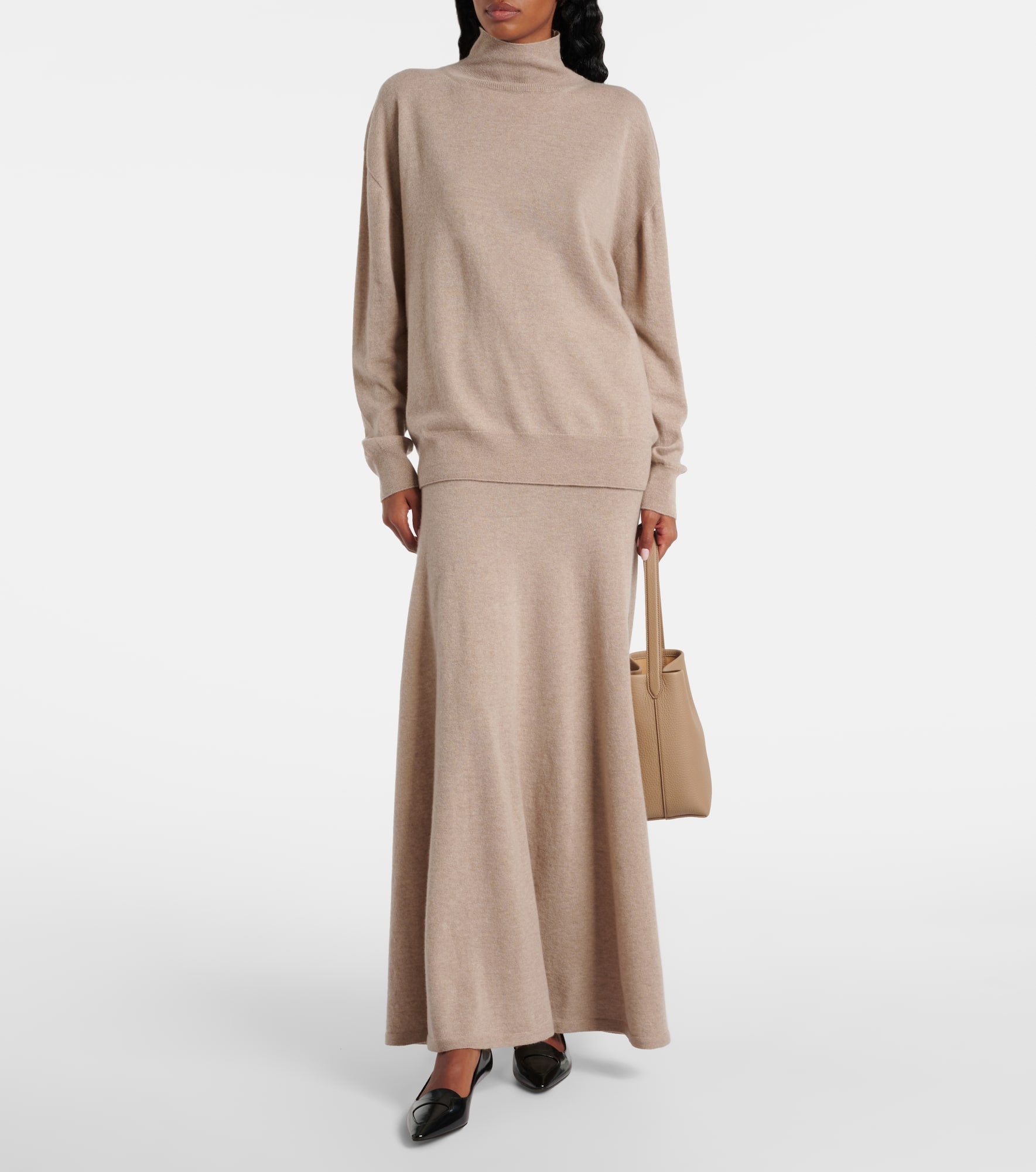 Jabari cashmere turtleneck sweater - 2