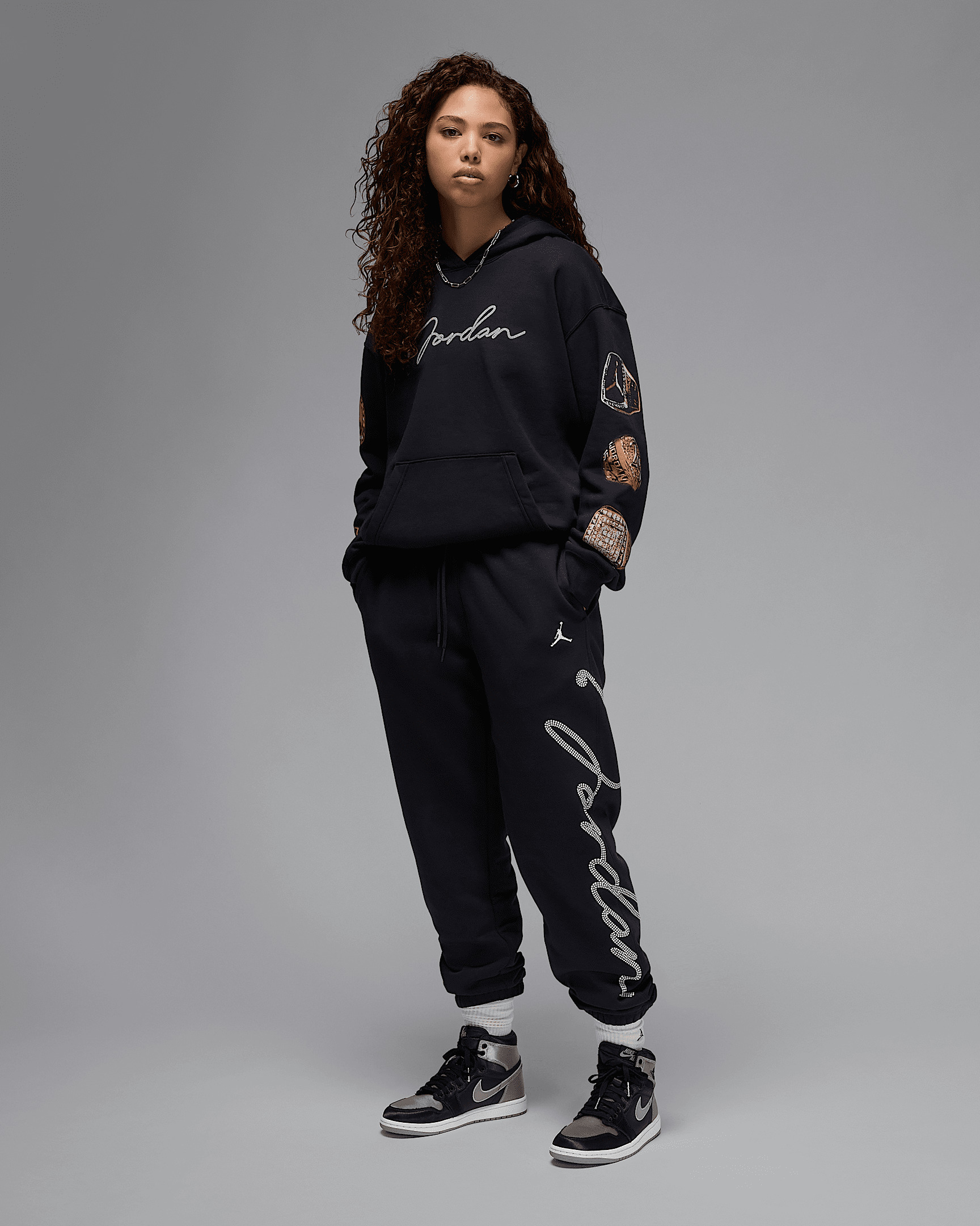 Jordan Brooklyn Fleece Women's Graphic Pants - 6