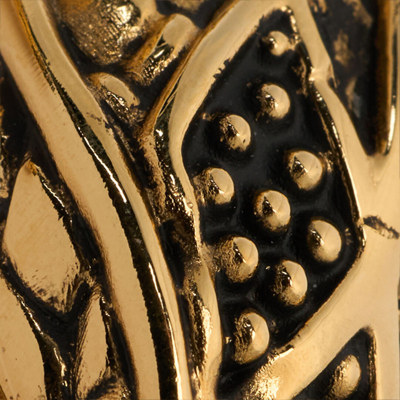 Antique Gold Chain Belt with Snake Detail 3