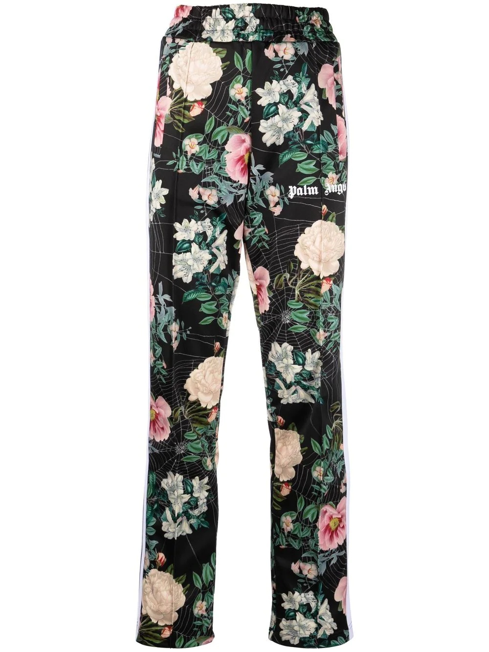 floral-print track pants - 1