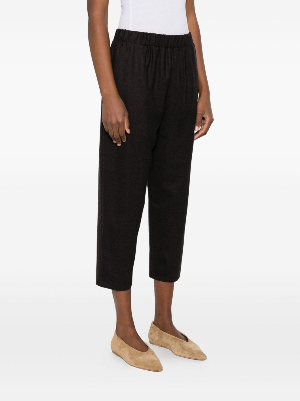 elasticated-waist trousers - 3