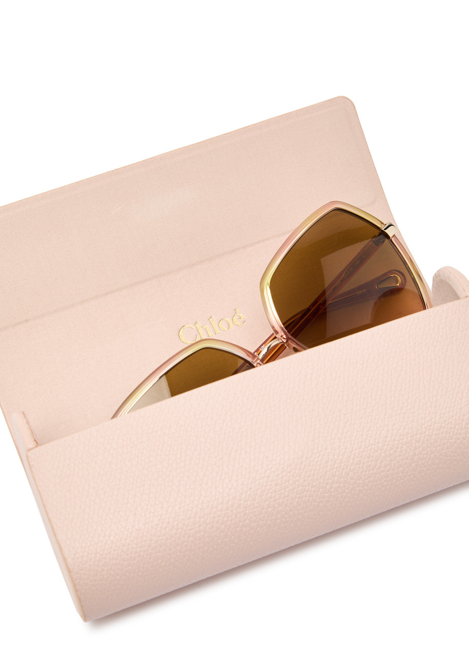 Chloe Oversized Square-frame Sunglasses - 4
