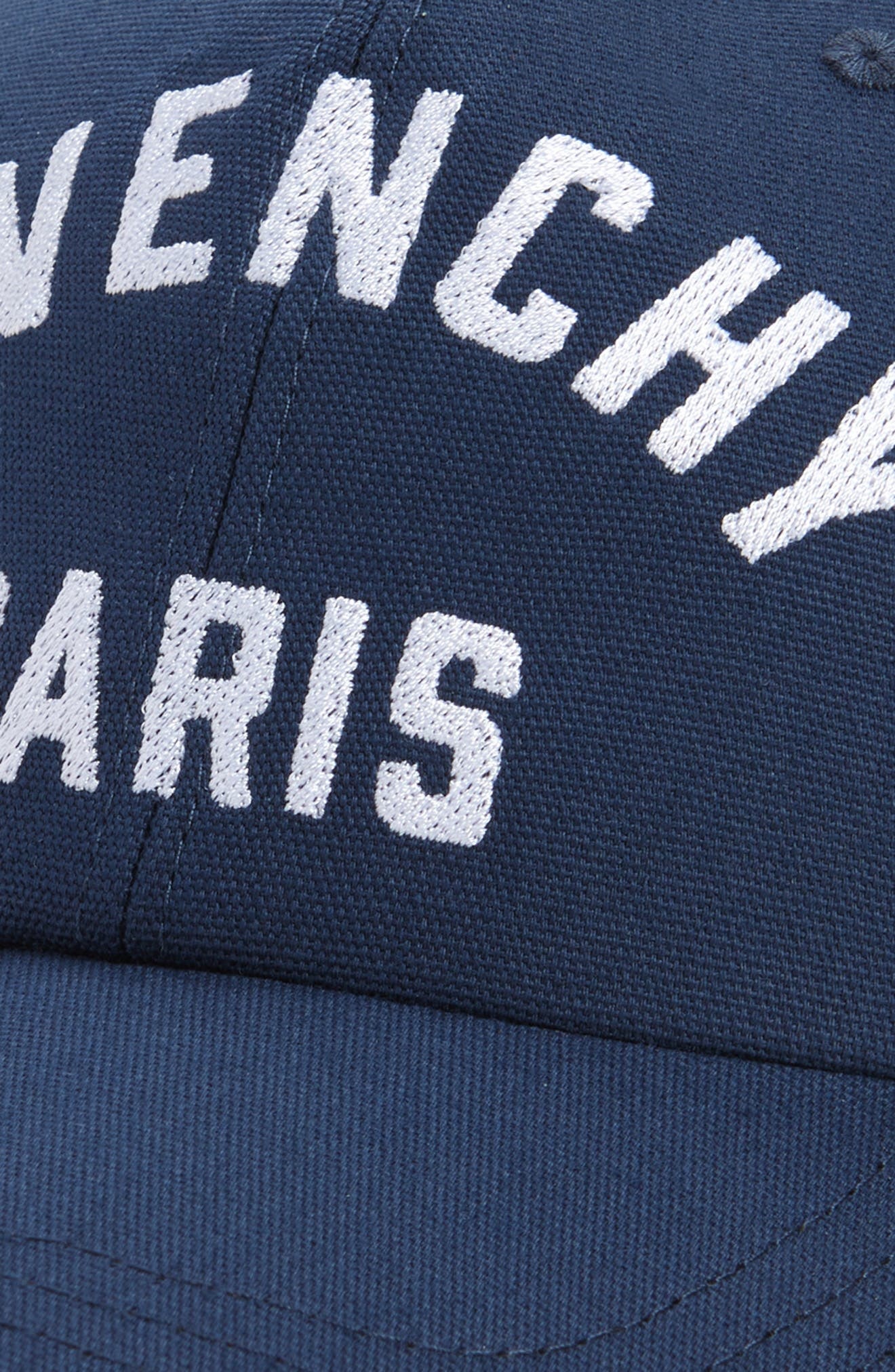 Givenchy Embroidered Logo Adjustable Baseball Cap in Navy at Nordstrom - 3