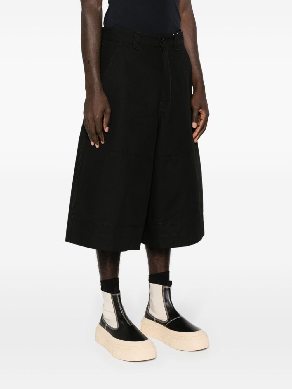single-stitch chino shorts - 3