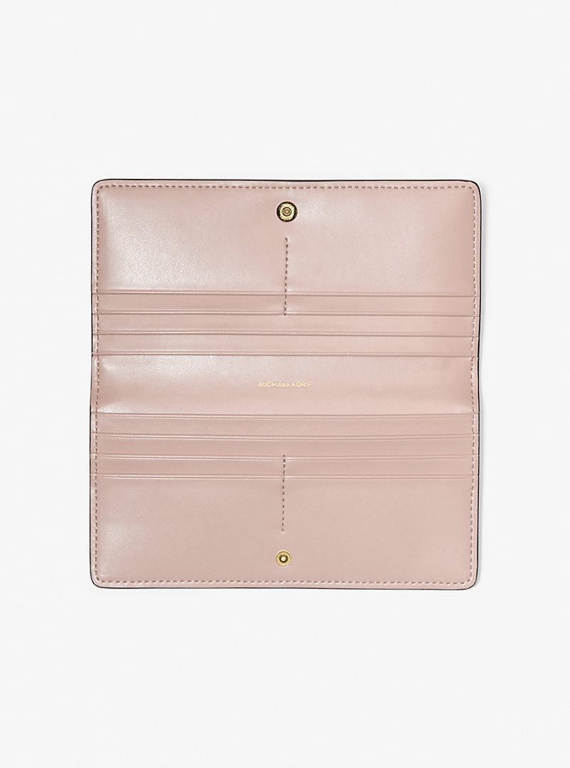 MICHAEL KORS Bryant Large Pebbled Leather Snap-Front Wallet outlook