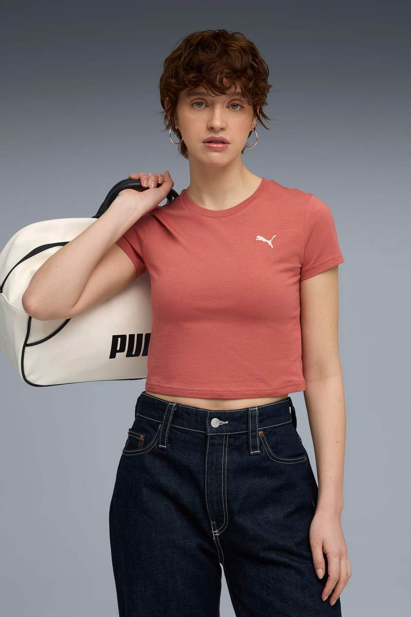 PUMA Wardrobe Essentials Women's Baby Tee outlook