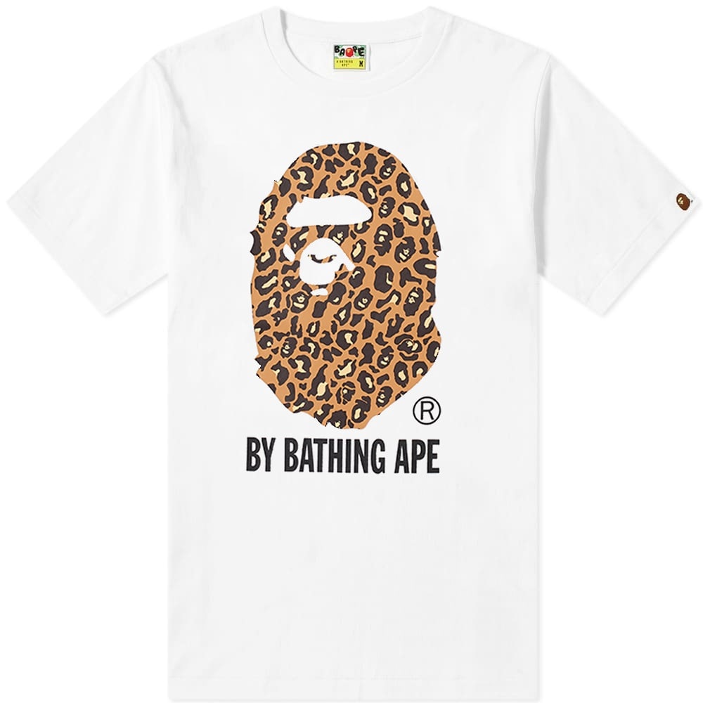 A Bathing Ape BAPE Leopard By Bathing Ape Tee - 1