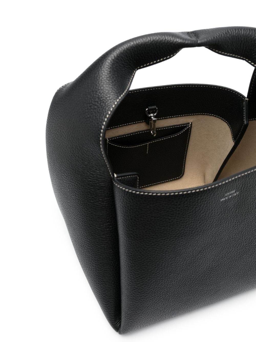 leather bucket bag - 5